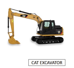 CAT EXCAVATOR equipment